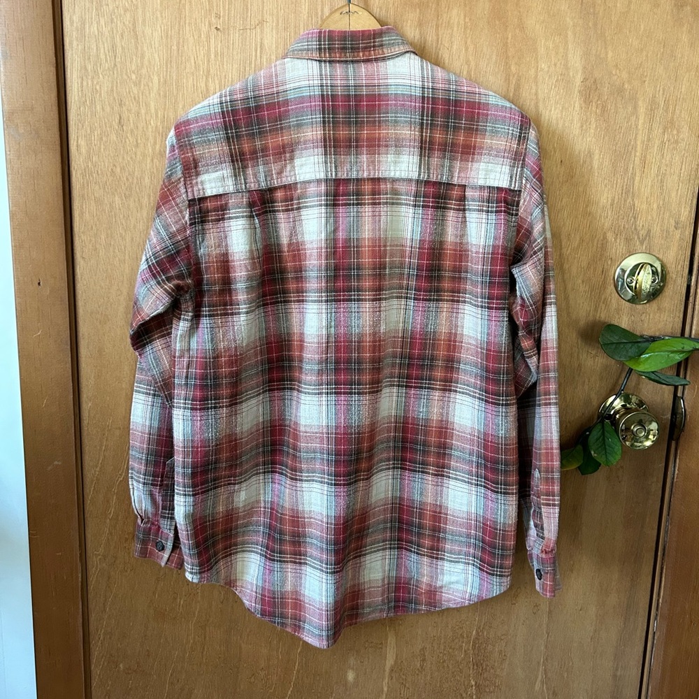 Plaid Button-Up Shirt - Picture 6 of 7